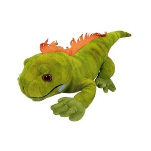Wild Republic Green‎ Iguana Plush Stuffed Animal Lizard Toy 22 Inches